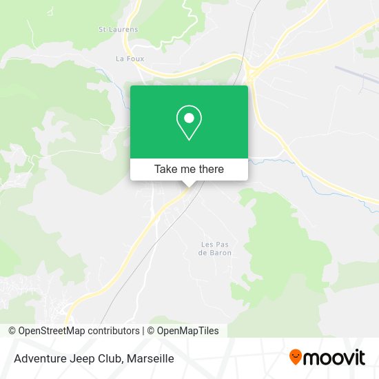 Adventure Jeep Club map