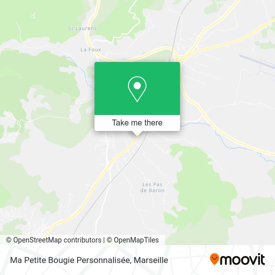 Ma Petite Bougie Personnalisée map