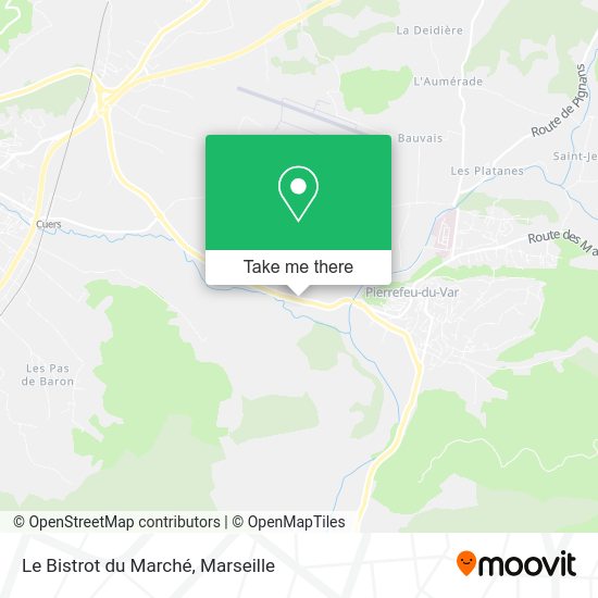 Le Bistrot du Marché map