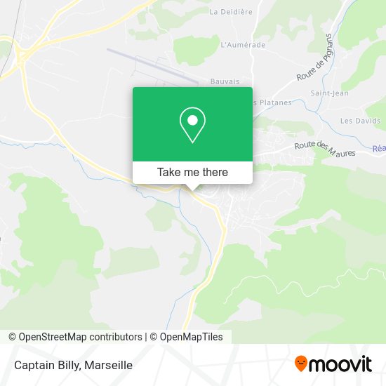 Captain Billy map
