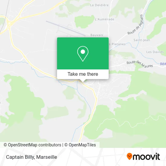Captain Billy map