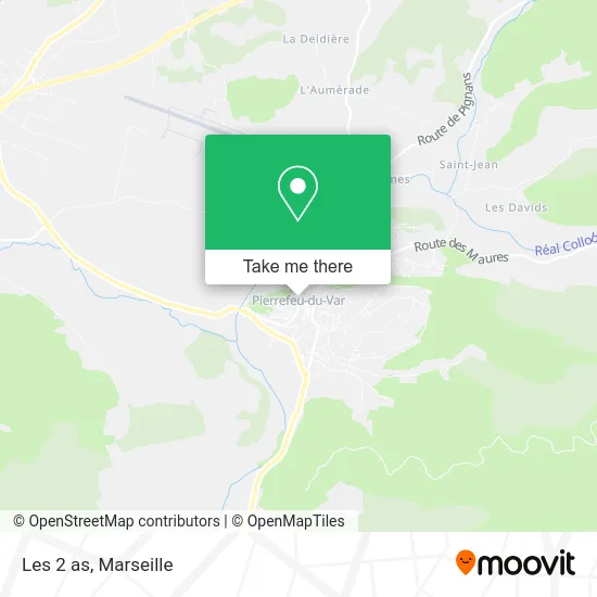 Les 2 as map