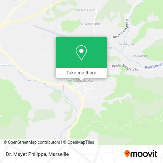 Dr. Mayet Philippe map