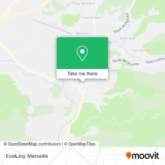 Eva&Joy map