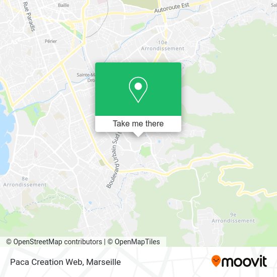 Paca Creation Web map