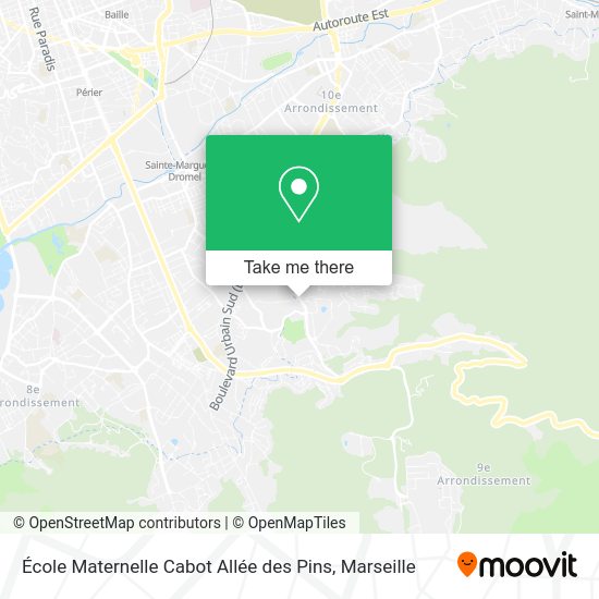 École Maternelle Cabot Allée des Pins map