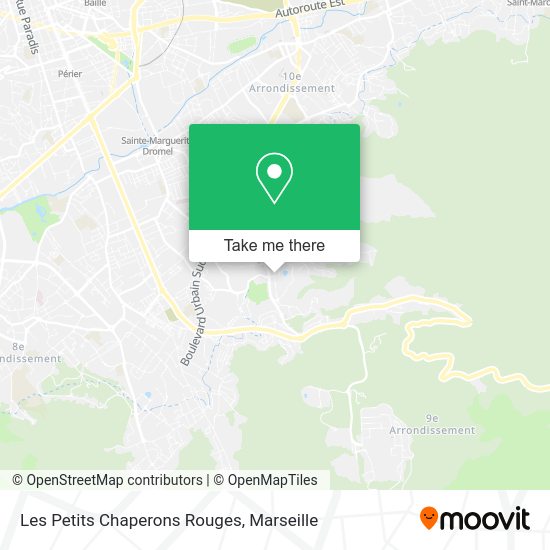 Les Petits Chaperons Rouges map