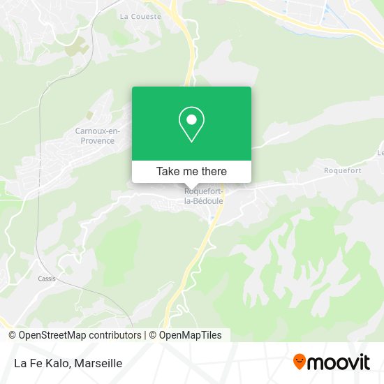 La Fe Kalo map