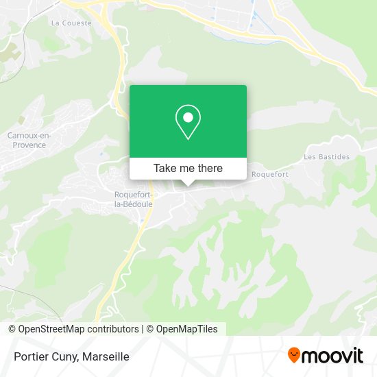 Portier Cuny map