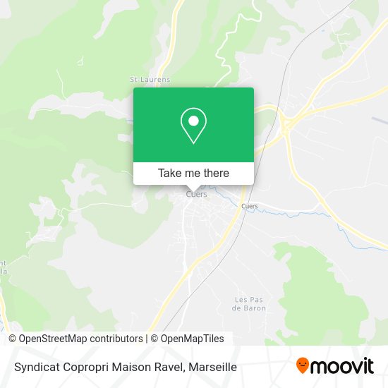 Syndicat Copropri Maison Ravel map