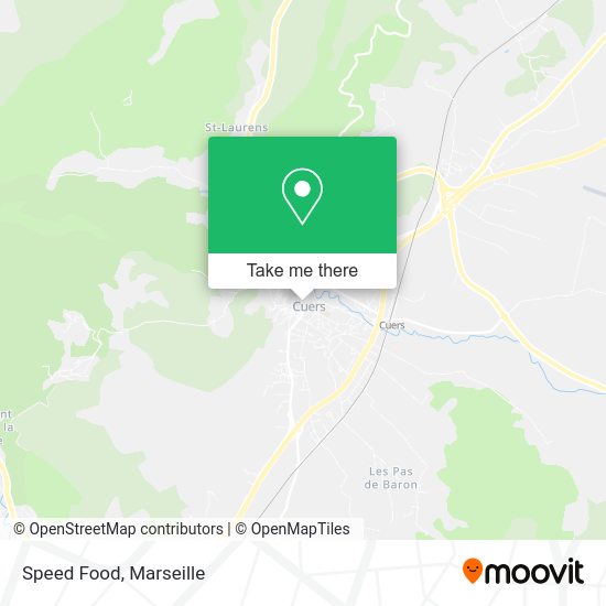 Speed Food map