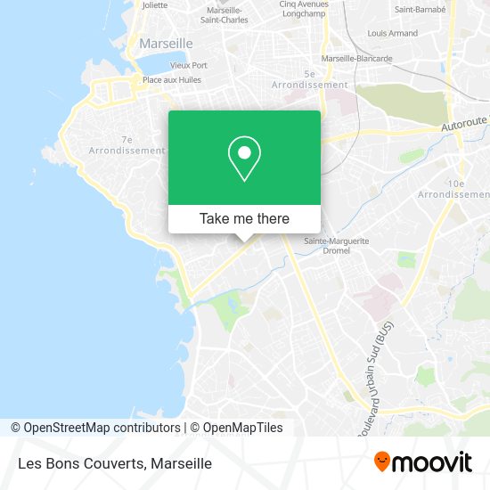 Les Bons Couverts map