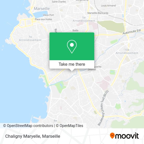 Chaligny Maryelle map