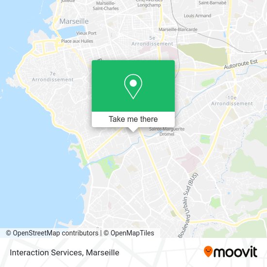 Interaction Services map