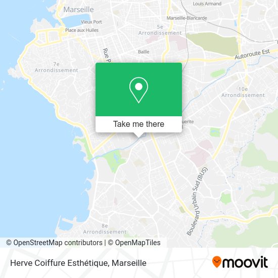 Herve Coiffure Esthétique map