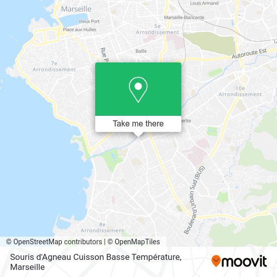 Souris d'Agneau Cuisson Basse Température map