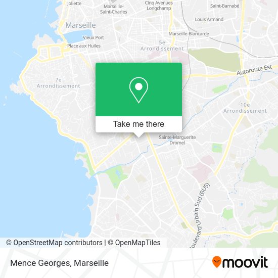 Mence Georges map