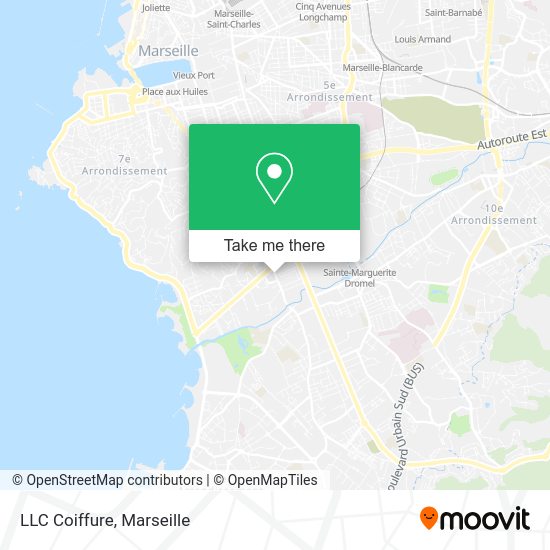LLC Coiffure map