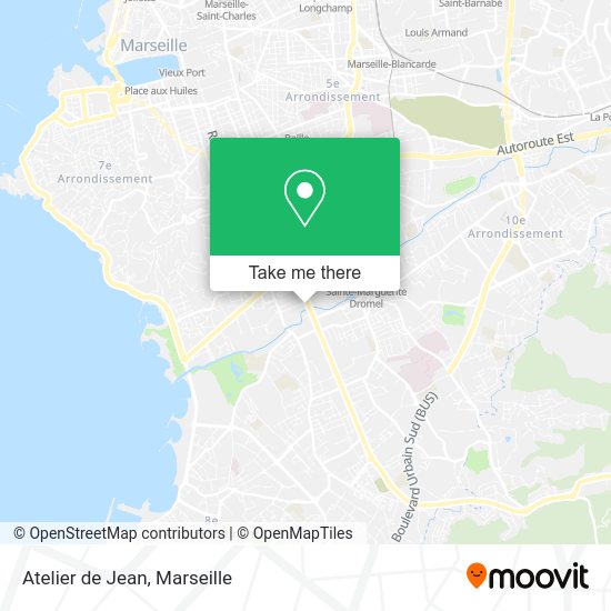 Atelier de Jean map