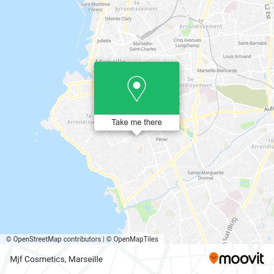 Mjf Cosmetics map