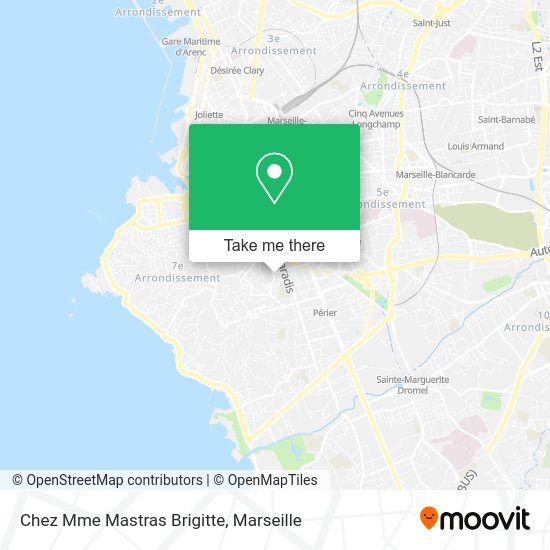 Chez Mme Mastras Brigitte map