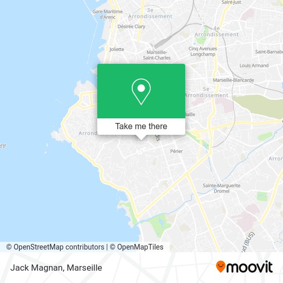 Jack Magnan map