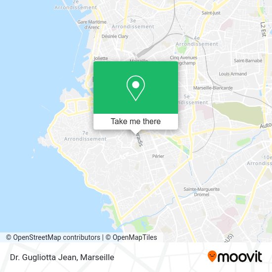 Dr. Gugliotta Jean map