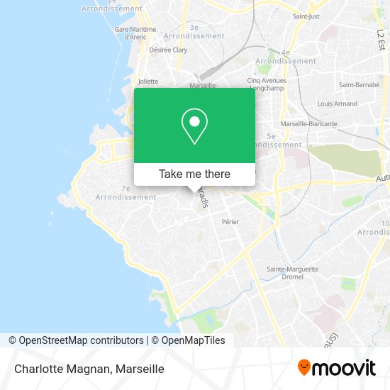 Charlotte Magnan map