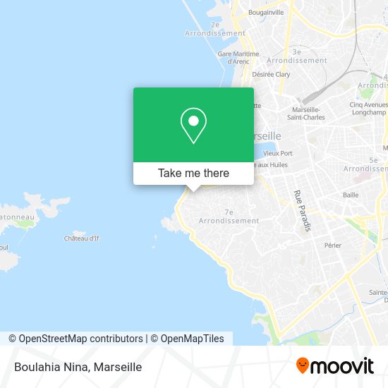 Boulahia Nina map