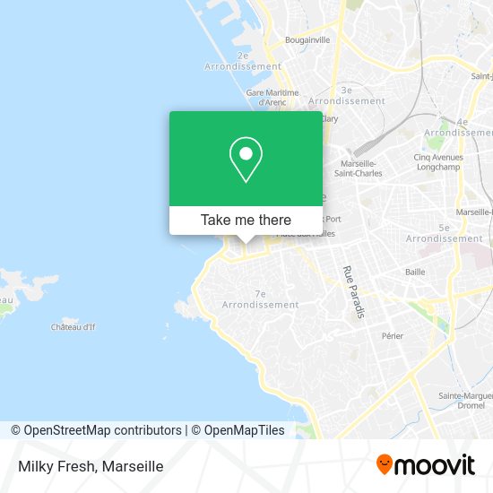 Milky Fresh map