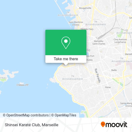Shinsei Karaté Club map