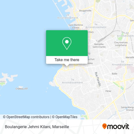 Boulangerie Jehmi Kilani map