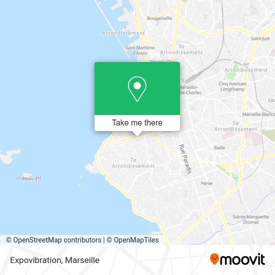Expovibration map