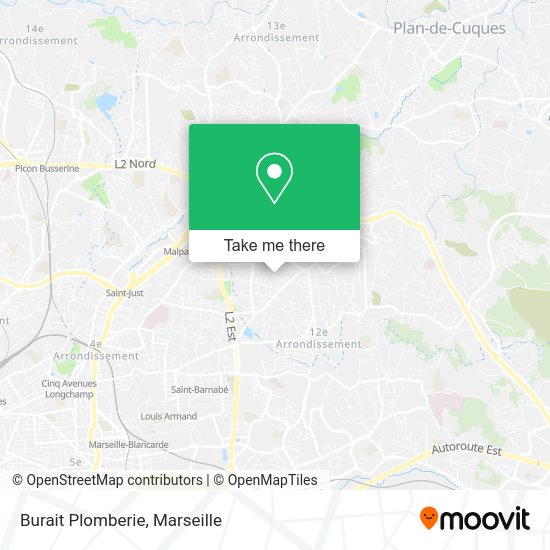 Burait Plomberie map