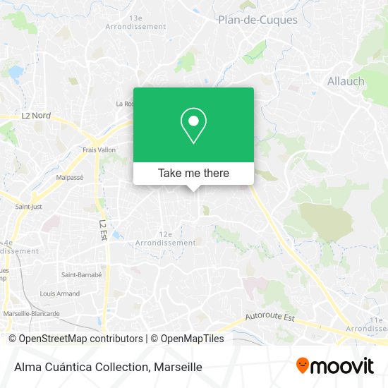 Alma Cuántica Collection map