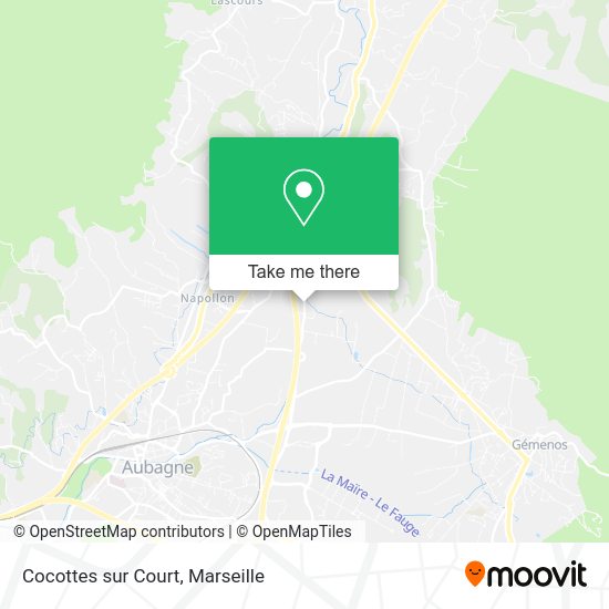 Cocottes sur Court map
