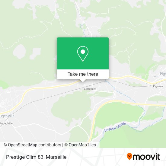 Prestige Clim 83 map