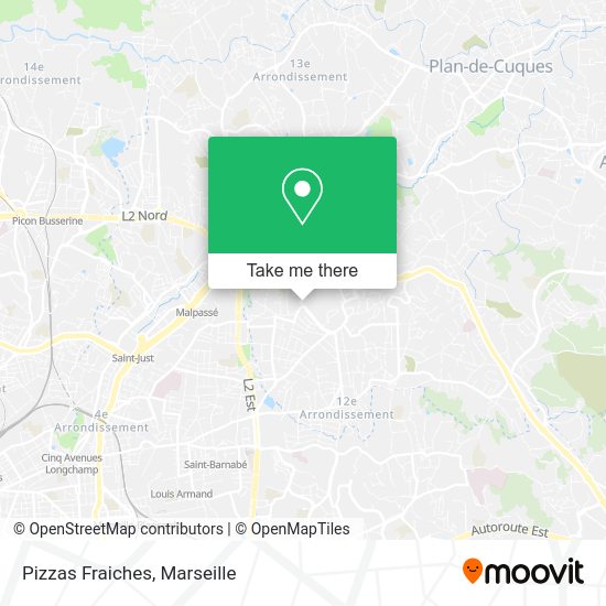 Pizzas Fraiches map