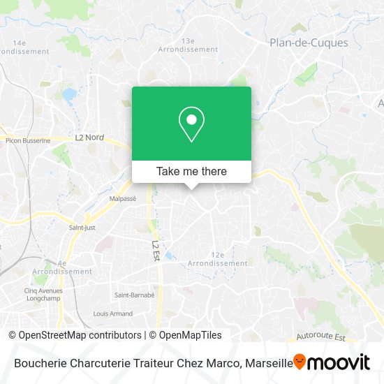 Boucherie Charcuterie Traiteur Chez Marco map