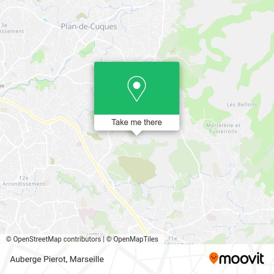 Auberge Pierot map