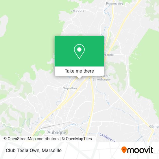 Club Tesla Own map