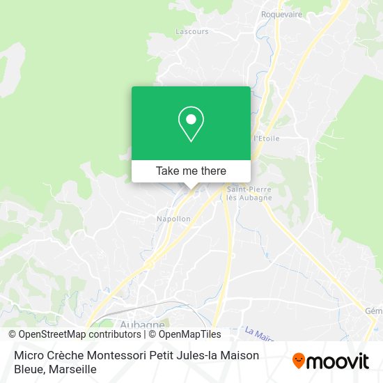 Micro Crèche Montessori Petit Jules-la Maison Bleue map