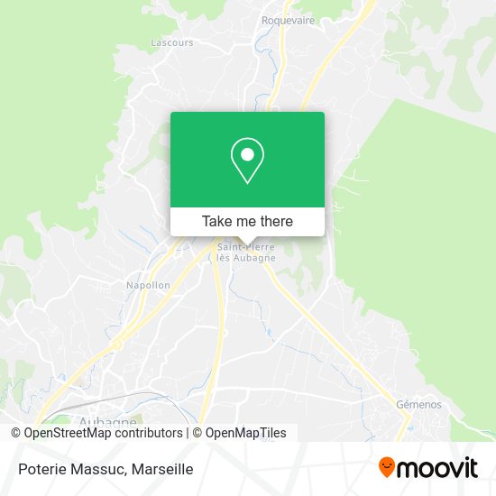 Poterie Massuc map