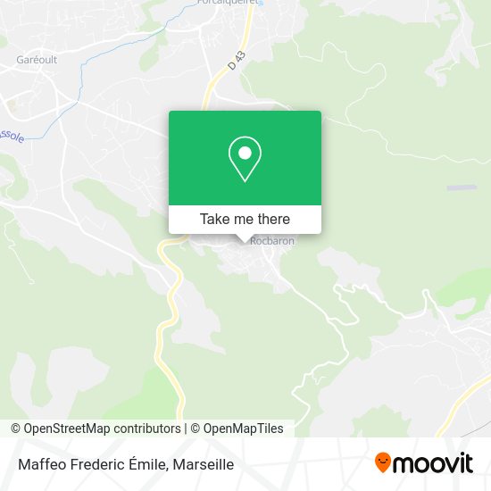Maffeo Frederic Émile map