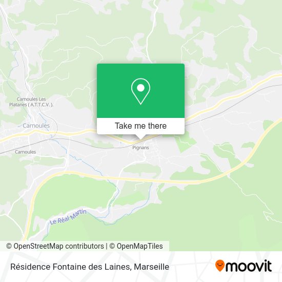 Résidence Fontaine des Laines map