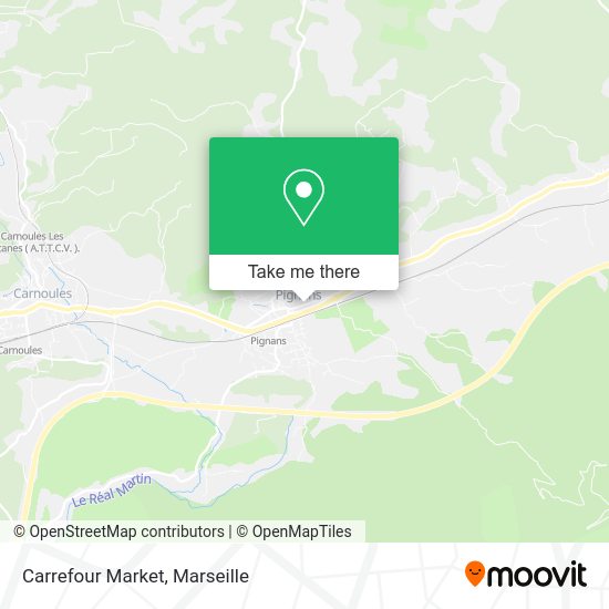 Carrefour Market map
