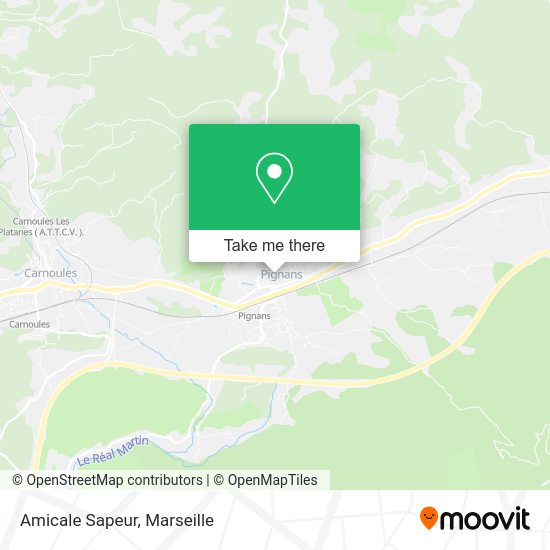 Amicale Sapeur map