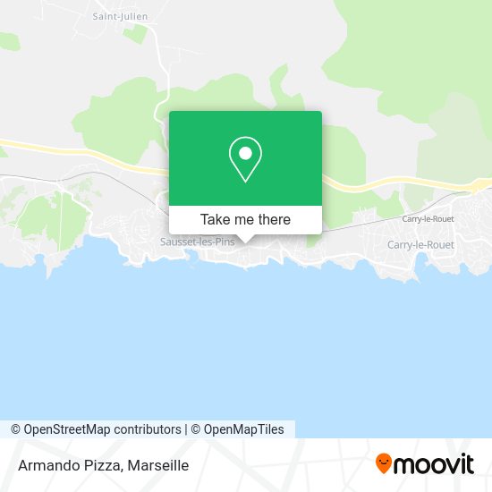 Armando Pizza map