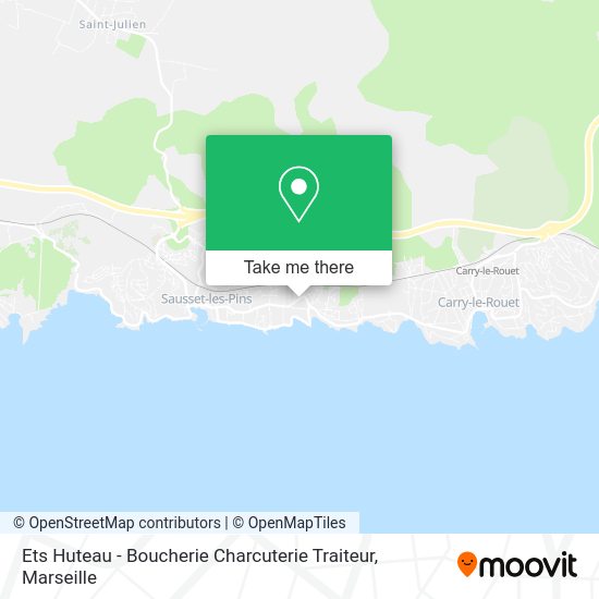 Ets Huteau - Boucherie Charcuterie Traiteur map