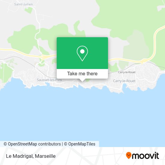 Le Madrigal map